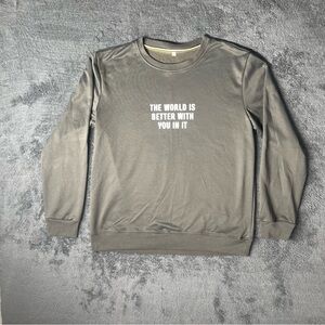 Stay Mental Health Inspirational Positive Affirmation Hopeful Uplifting Crewneck